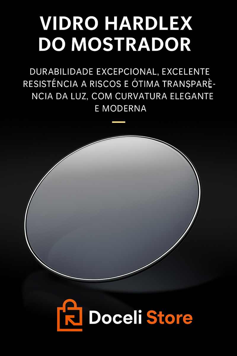 Relógio POEDAGAR Luxury De Aço Inoxidável