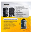 Kit Ferramentas 115 Peças Mini Chaves