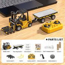 Mini Empilhadeira De Controle Remoto 1:64