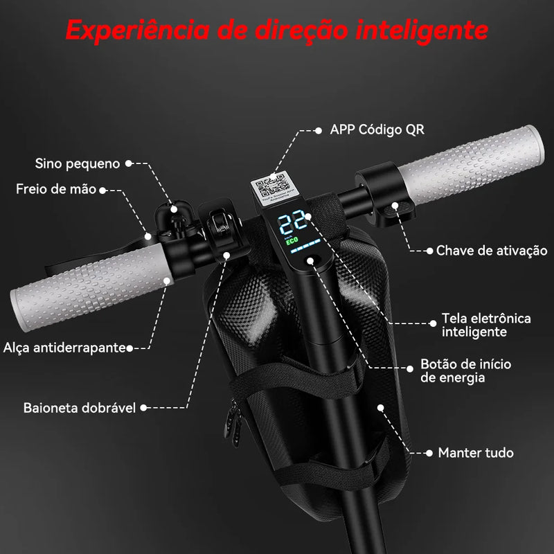 Patinete Elétrico Scooter Para Adultos 500W