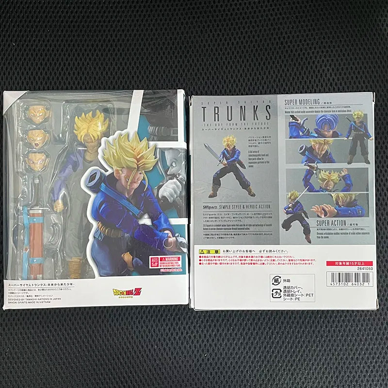 Action Figure Dragon Ball SHF Trunks Boy From Future