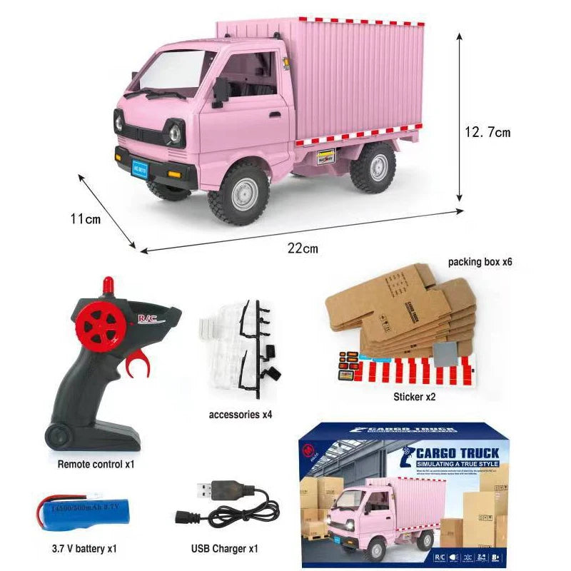 Mini Caminhão de Controle Remoto com luzes  Led