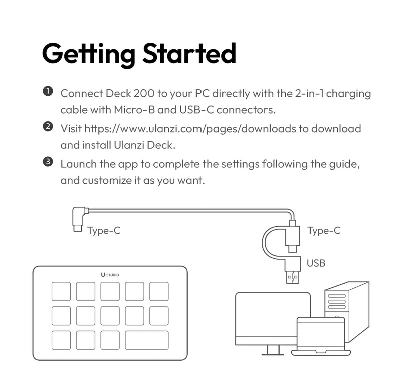 Stream Deck Ulanzi D200
