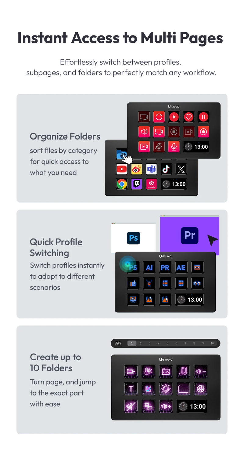 Stream Deck Ulanzi D200