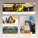 Mini Empilhadeira De Controle Remoto 1:64